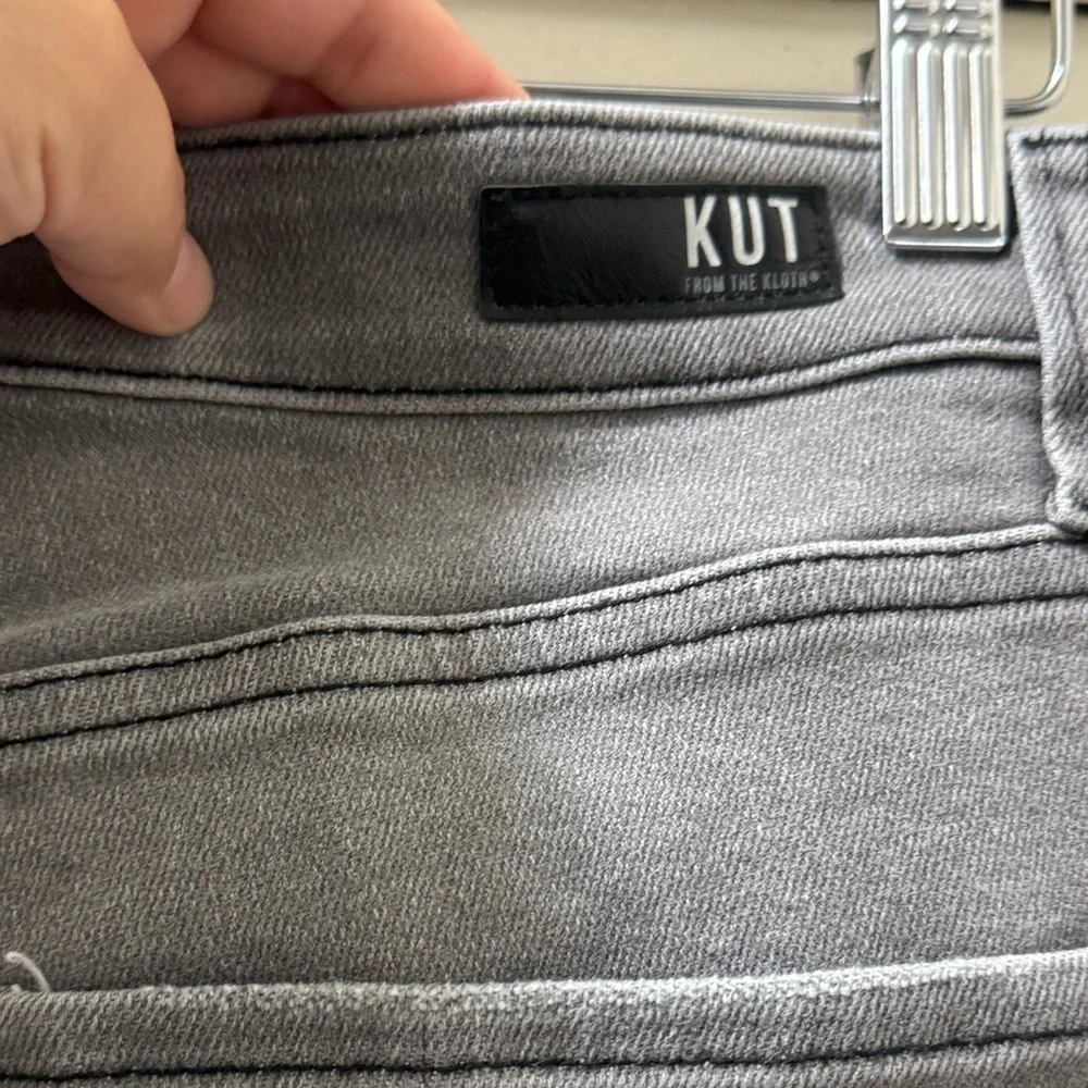 Kut From The Kloth High Rise Elizabeth Ankle Staight Leg